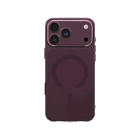 Uniq Hybrid Airsuit MagSafe Case for iPhone 18 Pro - Glossy Burgundy